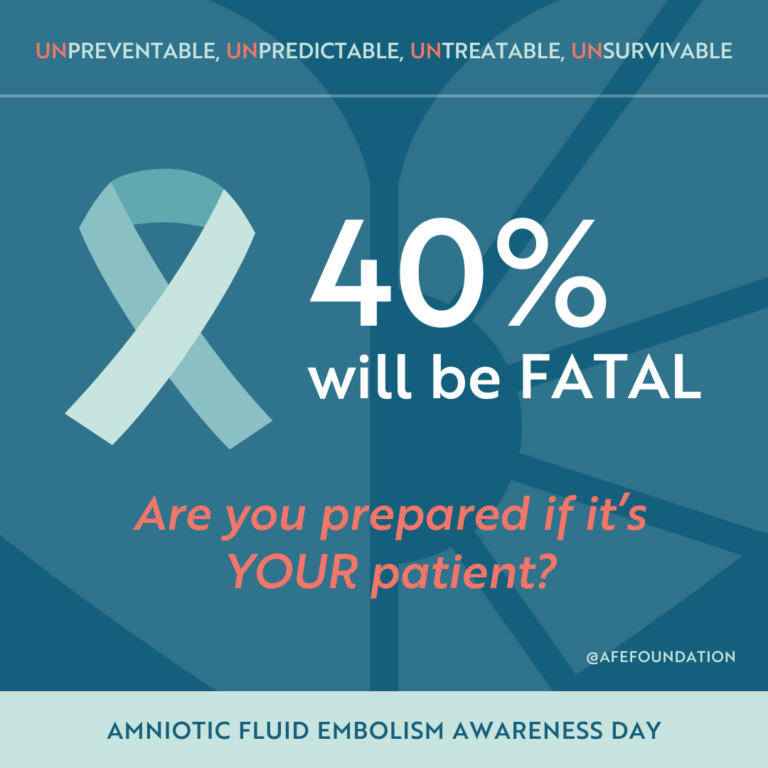 AFE Awareness - Amniotic Fluid Embolism Foundation